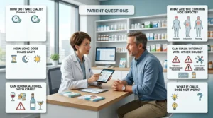 Frequently asked questions about how to use Cialis answered by Pakistani pharmacist