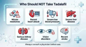 Pharmacist verifying prescription before dispensing tadalafil in Pakistan