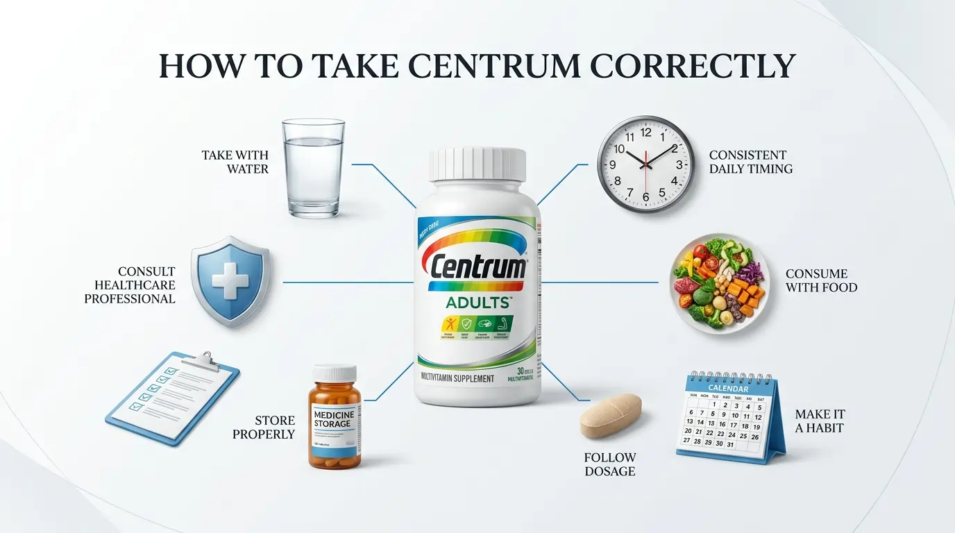How to take Centrum correctly