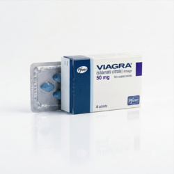Genuine Viagra 50mg box pack showing authentic product details and viagra 50mg price.