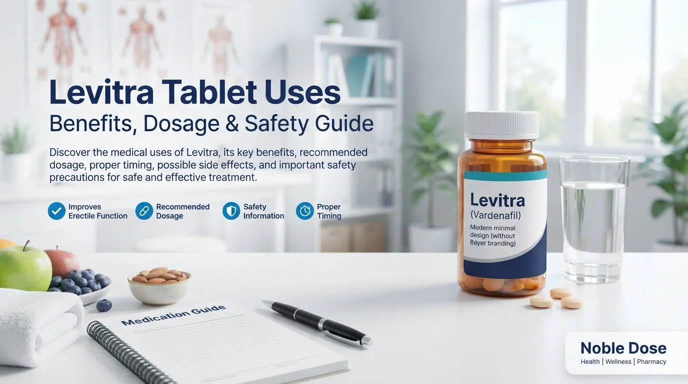 Levitra Tablet Uses: Benefits, Dosage and Safety Guide
