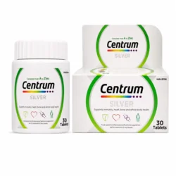 Centrum Silver Multivitamin 30 Tablets bottle and box