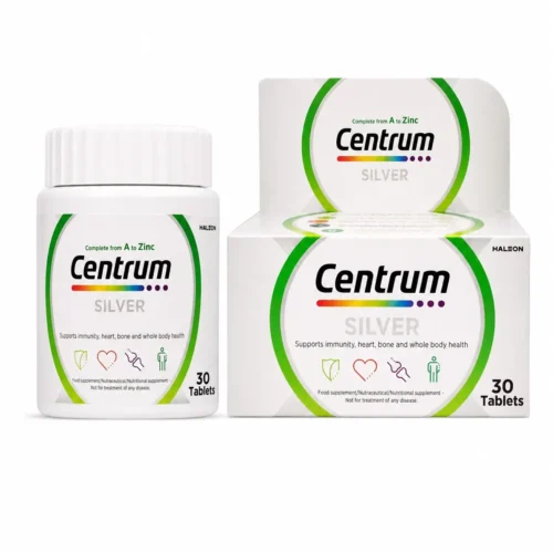 Centrum Silver Multivitamin 30 Tablets bottle and box